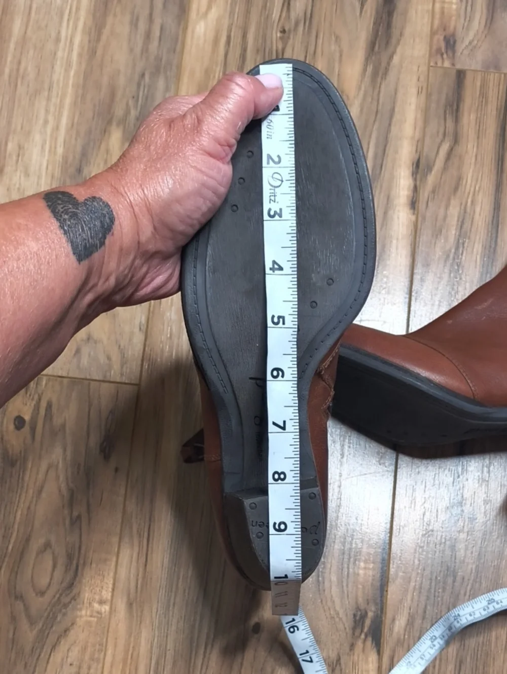 Paul Green Natick Saddle Leather Heeled Booties